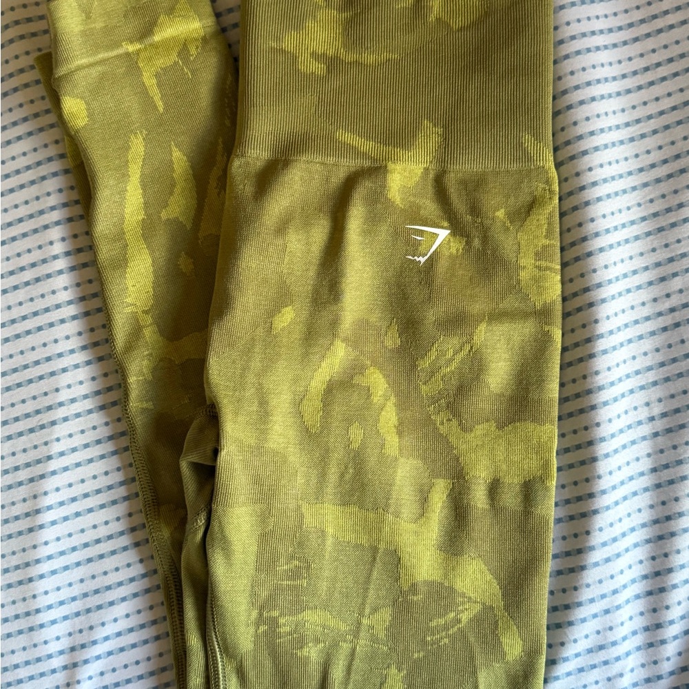 Gymshark Green Adapt Camo Leggings